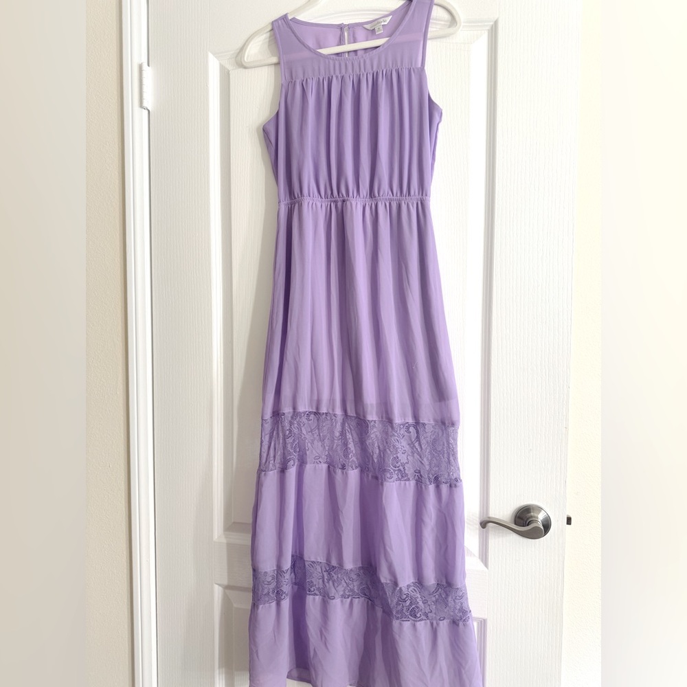 Charming Charlie Lilac Purple Dress